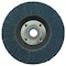 Weiler 4-1/2" Abrasive Flap Disc, Flat (TY27), 60Z, 5/8"-11 UNC 31409 - alternate 2